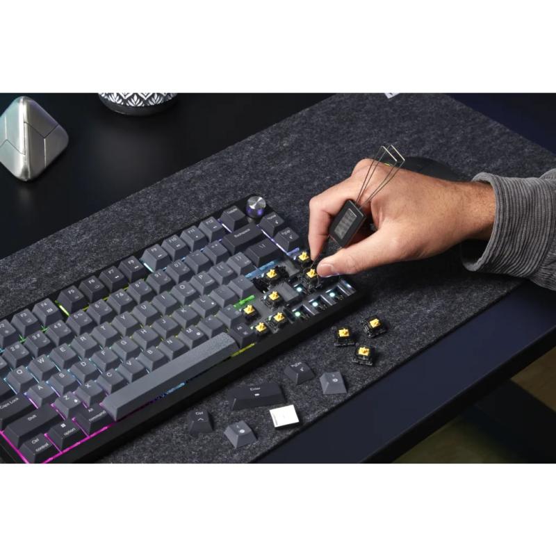 Tastatura Gaming CORSAIR K65 PLUS WIRELESS RGB 75% Mecanica