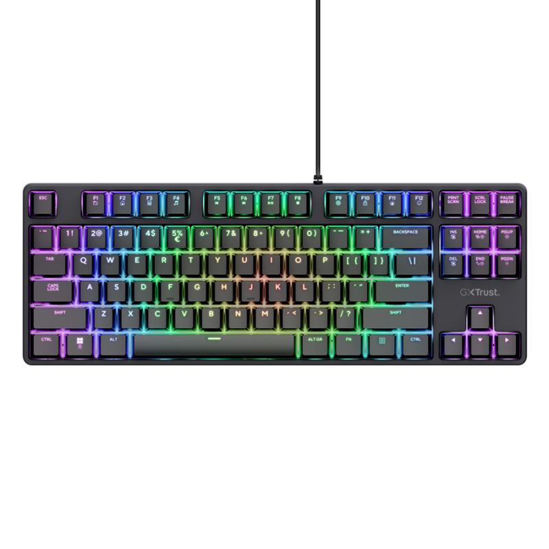 Tastatura Gaming Trust GXT 864 Mecanica RGB TKL – ULYTRIX