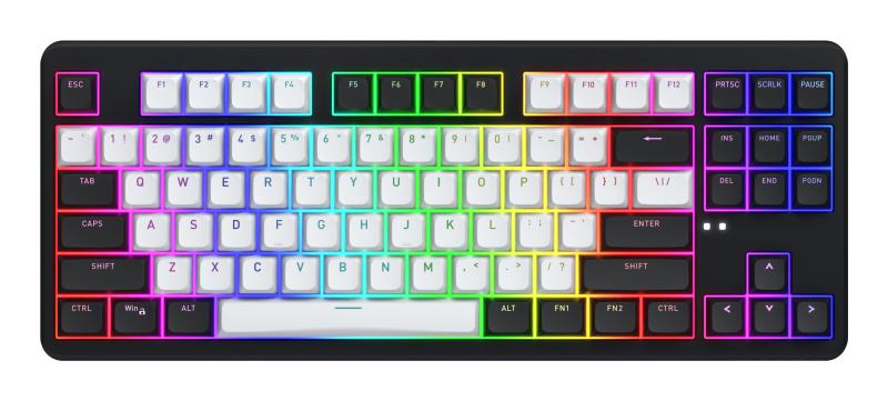 Tastatura Gaming Wireless Hator Rockfall 3 Mecha TKL conectivitate USB